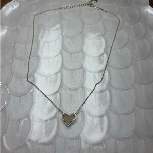 Kendra Scott Elegant Gold Heart Necklace